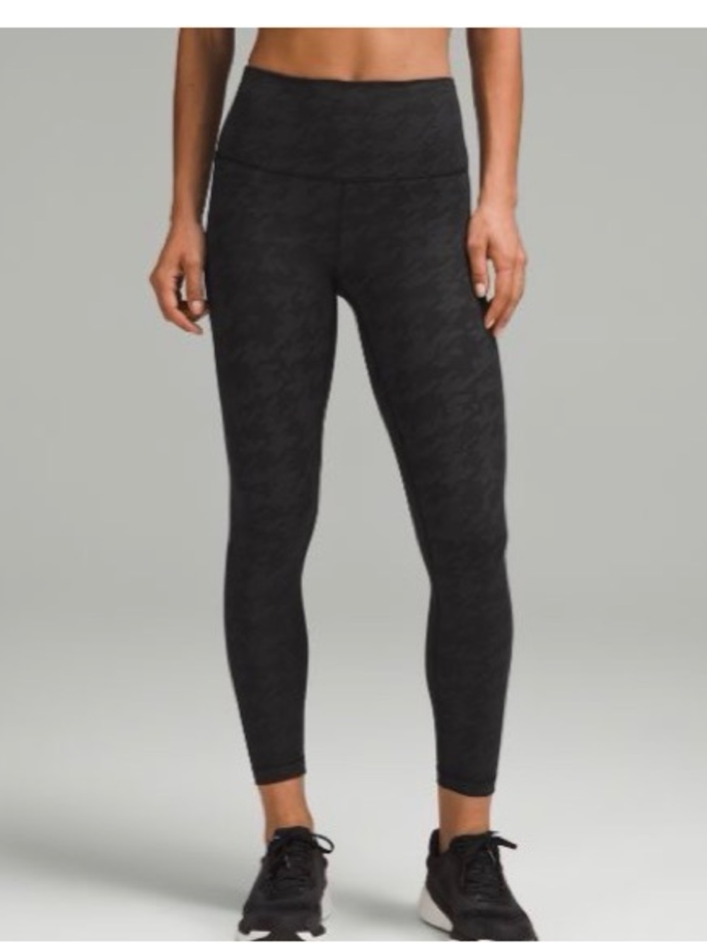 lululemon Wunder Train High-Rise Tight 25" leggings Black Houndstooth